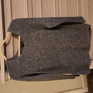 APT XL grey metallic sweater